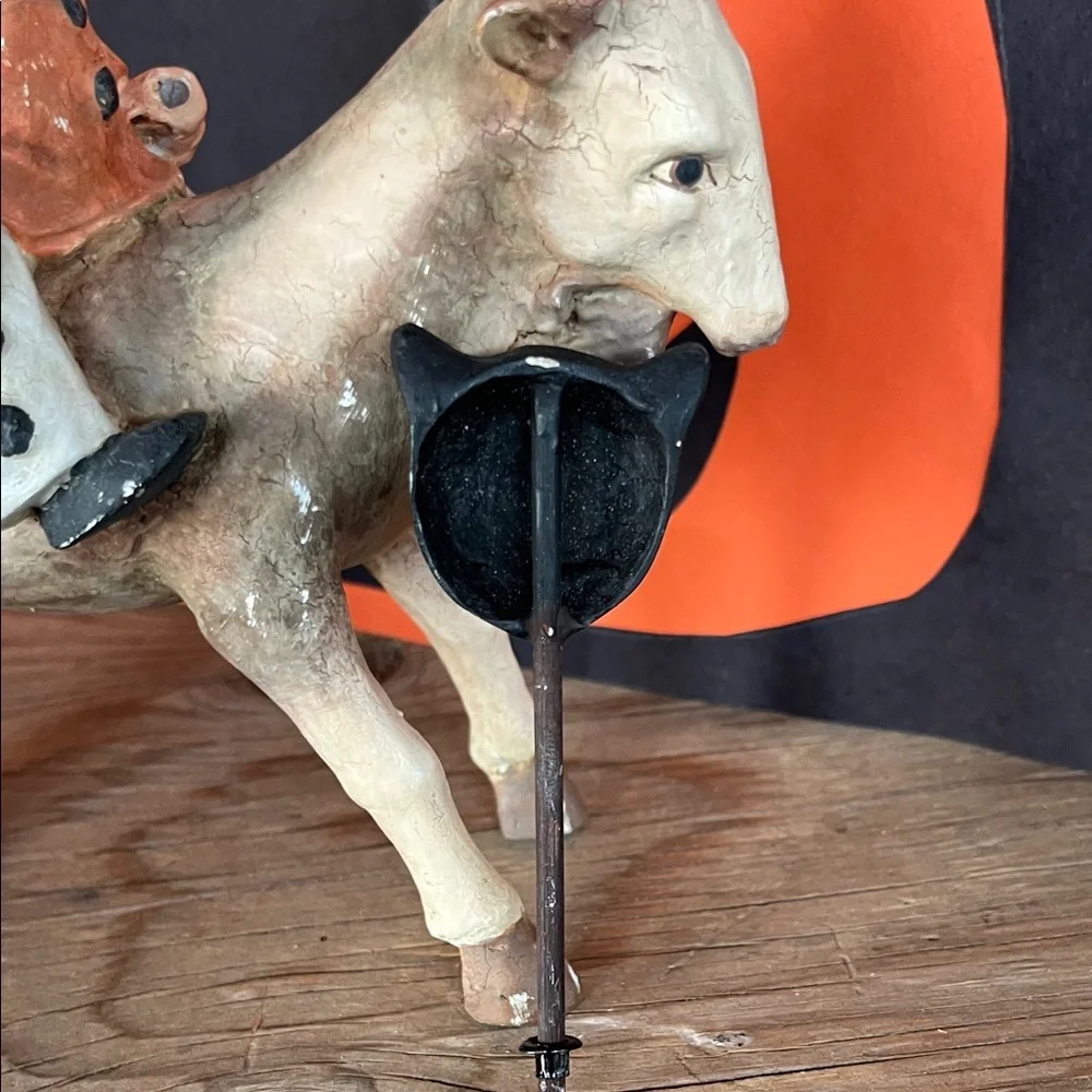 Bethany Lowe Halloween Pumpkin Rider Figurine - Picture 13 of 14